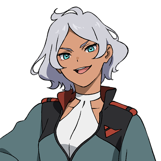 [Mobile Suit Gundam: The Witch from Mercury] A malicious gal who scorns Guell and trains Martin.