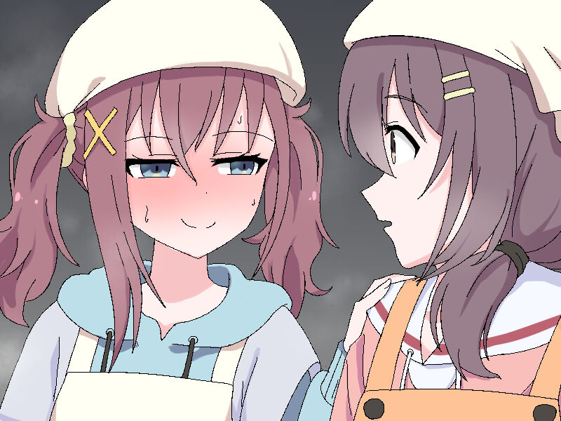 [Days Pass But Food Is Delicious] Are you ready to be eaten? Kurea-chan’s gaze at Makocchi is way too erotic.
