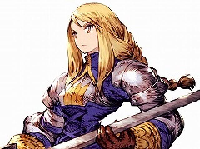 [Final Fantasy Tactics] This character Agrias is a copy of Saber…