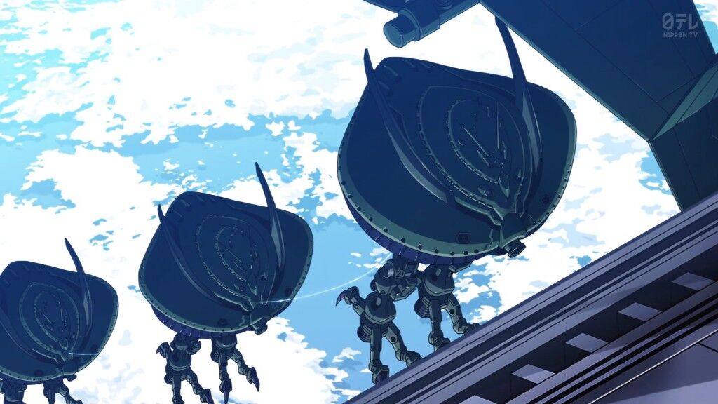 [Gundam GQuuuuuuX] Is the Big Zam not that strong in the Zeke Axis world?