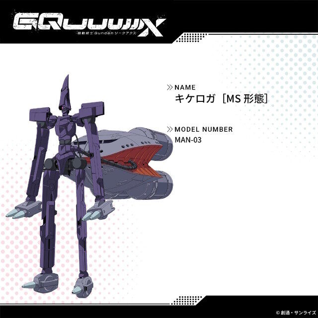 [Gundam GQuuuuuuX] I wonder if we can develop from Kikero and reach Kybele and Queen Mansa?