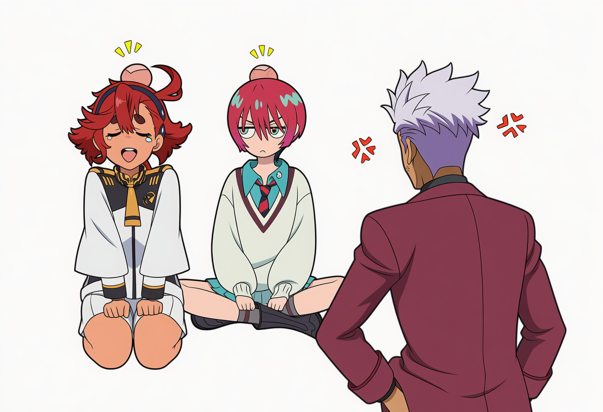 [Mobile Suit Gundam] Yesterday, I saw a drawing of the clumsy trio that wasn’t good.