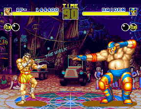 [Fatal Fury] It seems that in childhood, the unnamed person was a foolish brat who used to imitate Raiden’s stance.