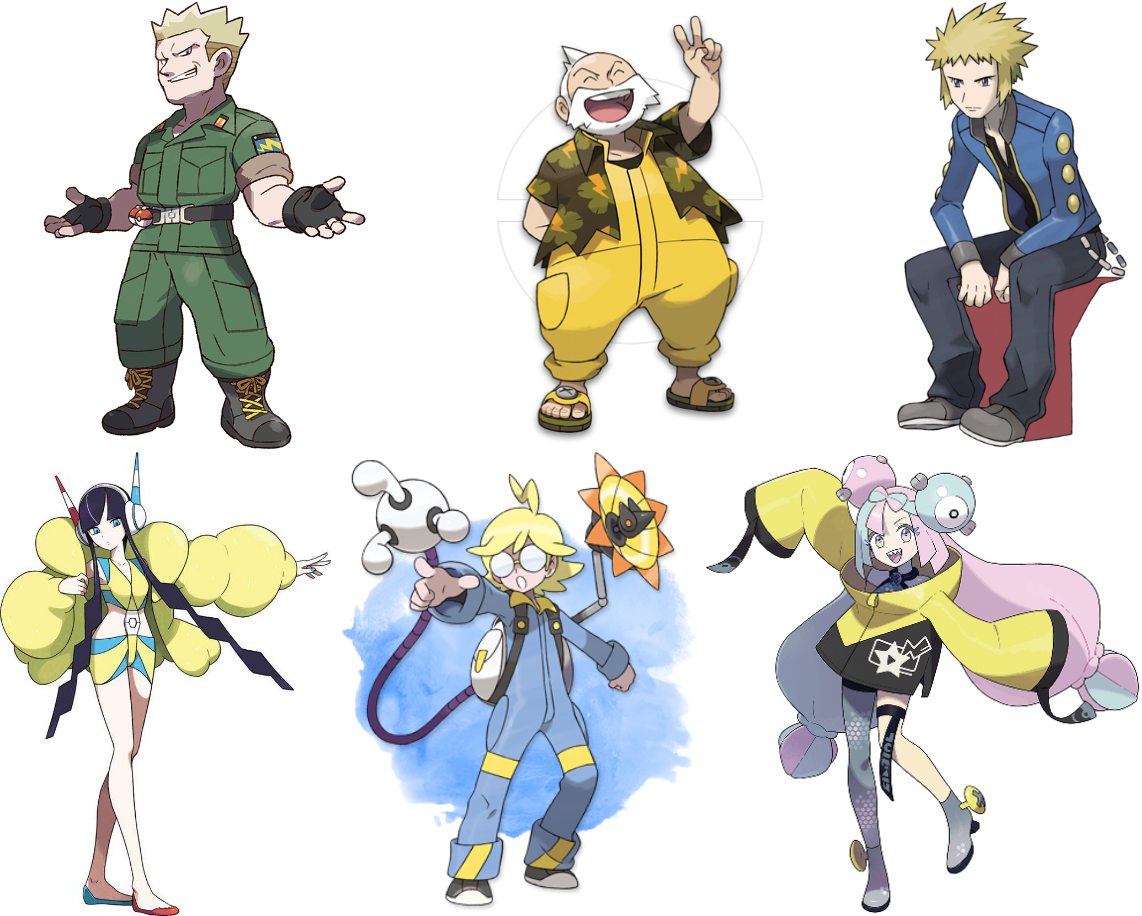 [Pokémon] There are many Electric-type gym leaders, but there are no Elite Four members.
