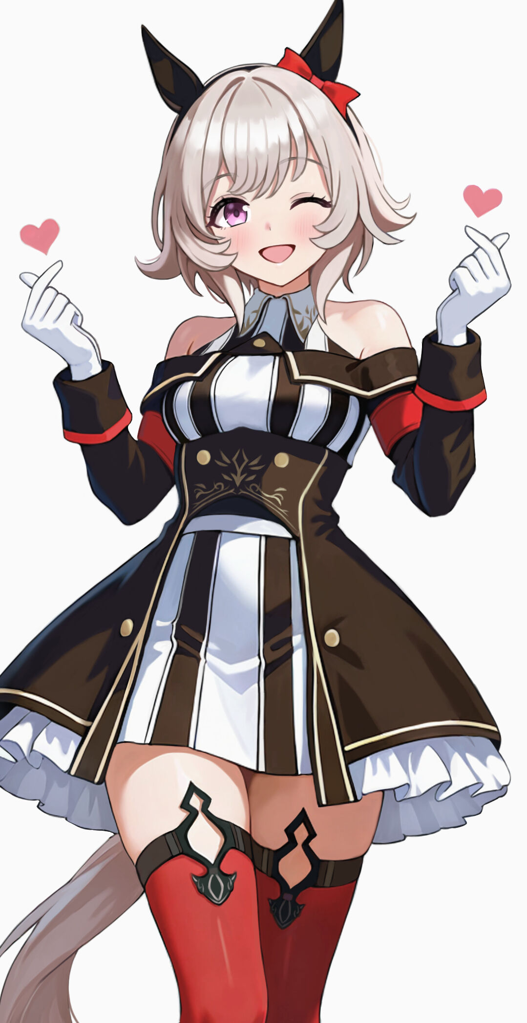 [Uma Musume: Pretty Derby] I really like Karen’s battle outfit.