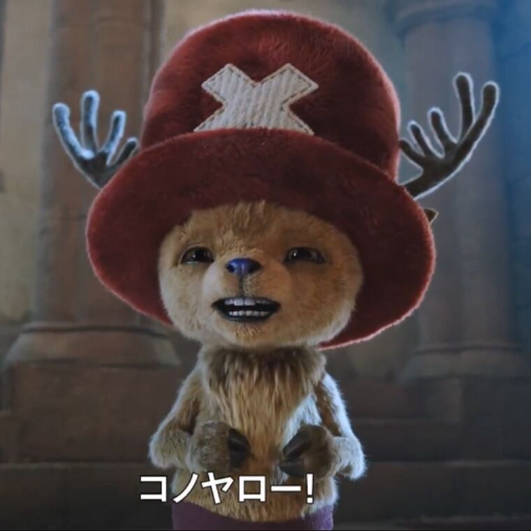[One Piece] Chopper is so cute.