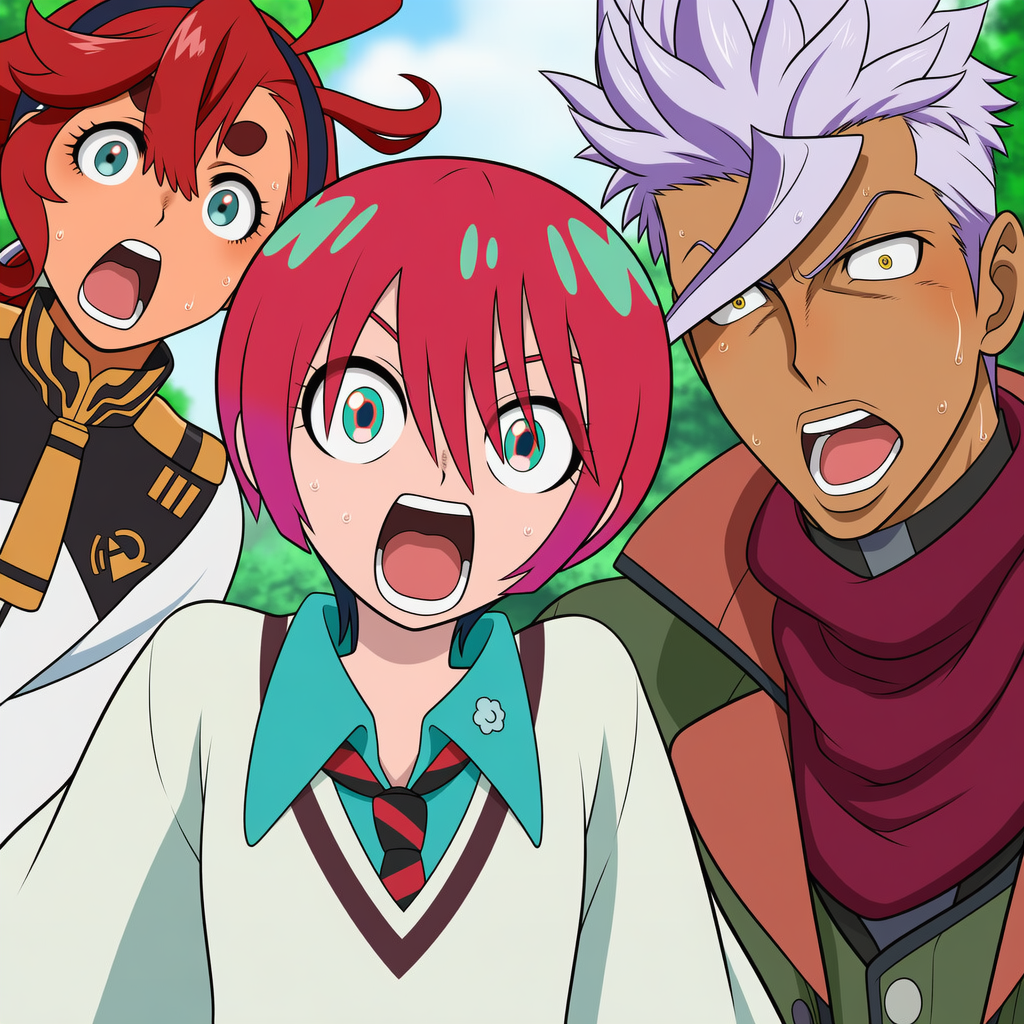 [Gundam GQuuuuuuX] “What are you doing, Nyan!! I also want to see the party of Machu, Olga, and Suleta!”