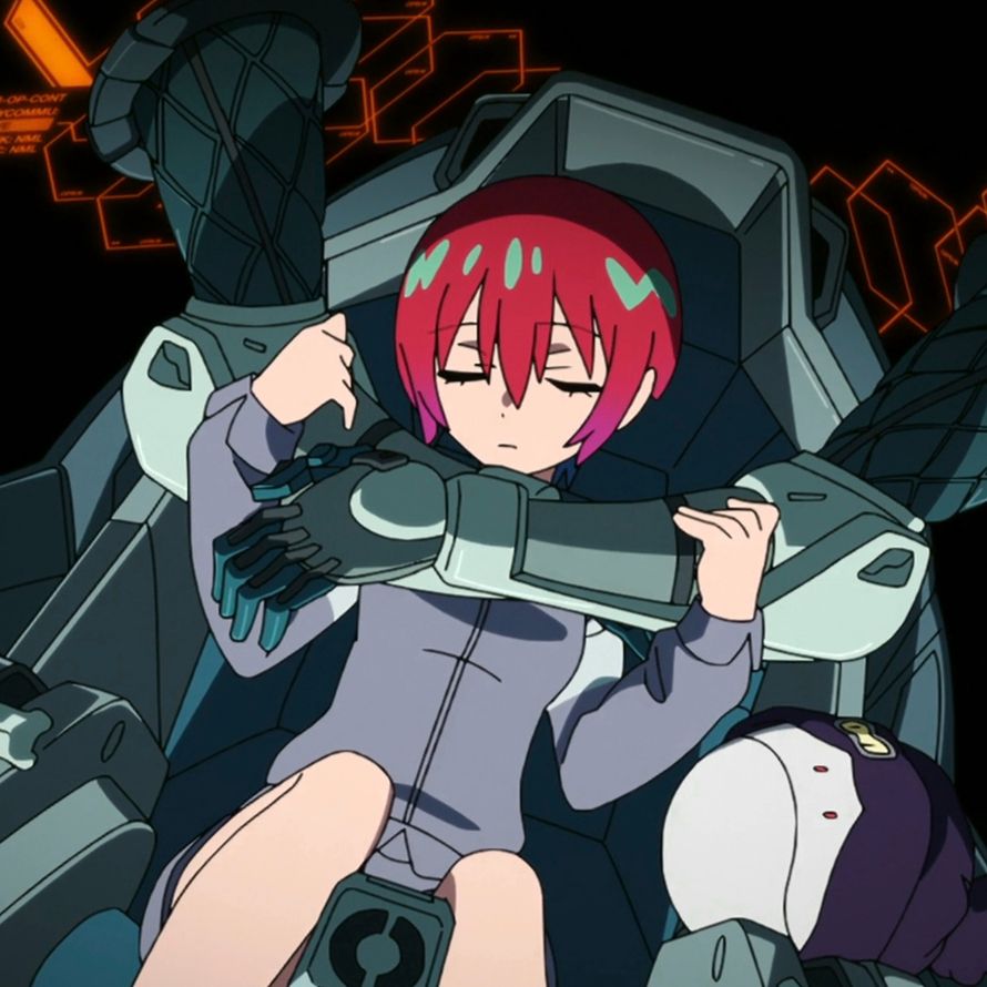 [Gundam GQuuuuuuX] A robot gently hugs a high school girl and takes her to a brothel…