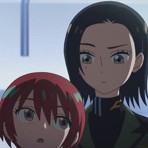 [Gundam GQuuuuuuX] From Komori’s perspective, Machu feels like a troublesome younger sister, which is just the right distance.