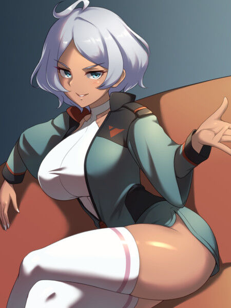 [The Witch from Mercury] Since rewatching “The Witch from Mercury” since it first aired, I can’t help but be distracted by this one’s thighs and can’t concentrate on the story.