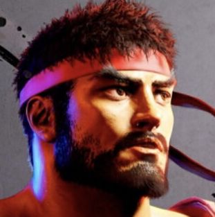 [Street Fighter] Ryuu’s adjustment is like, “Oh really, that’s how it is~~” face.
