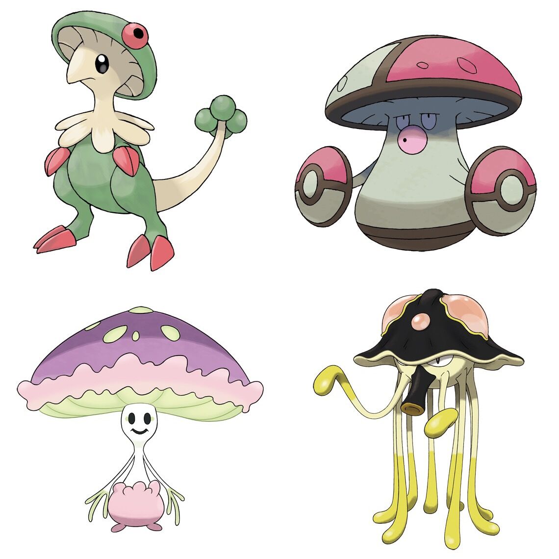 [Pokémon] The mushroom Pokémon have increased, haven’t they?